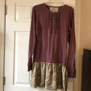 For Love and Liberty long sleeve dress